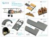 Quinta Studio QD48276 Sopwith Camel F.1 3D-Printed & coloured Interior on decal paper (Eduard) 1/48