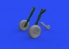 Eduard 672249 Spitfire Mk. Vc wheels for Airfix 1/72