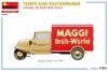 MiniArt 38053 TEMPO A400 KASTENWAGEN 3-WHEEL DELIVERY BOX TRUCK 1/35