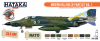 Hataka HTK-CS68 ORANGE LINE – Modern Hellenic AF paint set vol. 1 8x17ml