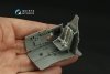 Quinta Studio QD32223 P-40M 3D-Printed coloured Interior on decal paper (Hasegawa) 1/32