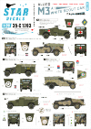 Star Decals 35-C1203 Allied M3A1 White Scout Car 1/35