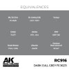 AK Interactive RC916 Dark Gull Grey FS 36231 17 ml