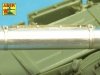 Aber 35L-145 125mm 2A46M-5 Barrel for Russian Tank T-90 T-90A (1:35)