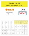 Omask 34047 Heinkel He-162 masks (for Miniart 48009) 1/48