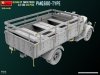 Miniart 35449 GERMAN 3T CARGO TRUCK 3,6-36S MID PROD. PMQ600-TYPE 1/35