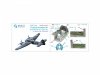 Quinta Studio QDS-72196 Bristol Beaufighter Mk.I 3D-Printed & coloured Interior on decal paper (Hasegawa/MPM/Hobby2000) (small version) 1/72