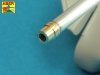 Aber 35L-240 U.S. 90 mm M3 Barrel with thread protector for tank destroyer M36B1 1/35