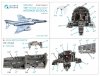 Quinta Studio QDS-48341 F-4G early 3D-Printed & coloured Interior on decal paper (Meng) (Small version) 1/48