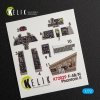 KELIK K72029 F-4(B,N) PHANTOM II INTERIOR 3D DECALS FOR HASEGAWA KIT 1/72