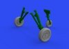 Eduard 648832 F-16C wheels early KINETIC MODEL 1/48