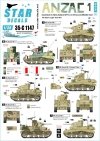 Star Decals 35-C1147 ANZAC # 1 1/35