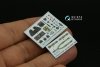 Quinta Studio QD48317 P-40E/K 3D-Printed & coloured Interior on decal paper (Hasegawa) 1/48