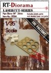 RT-Diorama 35584 Pipe elbow 90° D=20mm 1/35