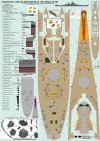 Pontos 37034FB USS BB-63 Missouri 1945 Advanced Detail Up Set for Hobbyboss Kit (Deck Blue 20B stained wooden deck) 1/350