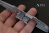Quinta Studio QD48140 Ki-61-I 3D-Printed & coloured Interior on decal paper (for Hasegawa kit) 1/48