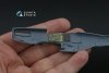 Quinta Studio QD72181 P-51D Mustang Early 3D-Printed & coloured Interior on decal paper (Eduard) 1/72