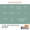 AK Interactive AK11912 A-18F LIGHT GREY-BLUE – AIR 17ml