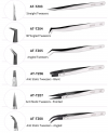 DSPIAE AT-TZ05 Stainless Steel Tweezers with angular tip