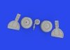 Eduard 644276 Bf 108 regular wheels LooKplus EDUARD 1/48