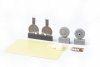 Eduard 648999 Bf 108 wheels EDUARD 1/48