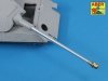 Aber 35L-214 Barrel for German 8,8cm Kw.K 43 (L/71) gun used on Tiger B Porsche turret-early (1:35)