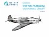 Quinta Studio QC48010 Yak-7A/Yak-7B early vacuumed clear canopy (all kits) 1/48