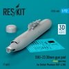 RESKIT RS72-0486 SUU-23 20mm gun pod (close gun bay) for British Phantom (RAF & RN) (1 pcs) (3D Printed) 1/72