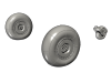 CMK Q48279 Junkers Ju-88A-4 and Later/C-6/G – Late Main and Tail Wheels 1/48