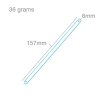 Modelcraft PSA5042-B Junior Hacksaw Blades x 10