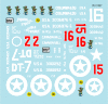 Star Decals 35-C1027 US 70th Tank Battalion on Utah Beach 1/35
