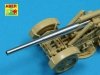 Aber 72L-35 Lufa 21cm do niemieckiego moździerza Mörser 18/ German 21cm barrel for Mörser 18 1/72 