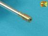Aber 72L-67 170 mm A/T gun barrel for German Jagdpanzer E-100 (1:72)