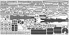 Pontos 37034FB USS BB-63 Missouri 1945 Advanced Detail Up Set for Hobbyboss Kit (Deck Blue 20B stained wooden deck) 1/350