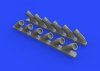 Eduard 648470 Spitfire Mk. XIV exhaust stacks 1/48 AIRFIX