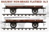 MiniArt 39004 RAILWAY NON-BRAKE FLATBED 16,5 t 1/35