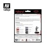Vallejo 72308 Cyberpunk RED Lawmen Paint Set 8x17ml