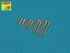 Aber A72 005 Set of 8 turned cal .50 (12,7mm) U.S. Browning M2 barrels for P-47 Thunderbolt (1:72)