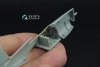 Quinta Studio QD+72212 P-40M Warhawk 3D-Printed & coloured Interior on decal paper (Academy) (with 3D-printed resin parts) 1/72
