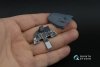 Quinta Studio QDS+32252 F-15C PAD-upgraded 3D-Printed & coloured Interior on decal paper (Tamiya) (Small version) (with 3D-printed resin parts) 1/32