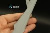 Quinta Studio QRV-023 Double riveting rows (rivet size 0.10 mm, gap 0.4 mm, suits 1/72 scale), White color, total length 6.7 m/22 ft