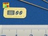 Aber R-26 German 2m antenna rods (set of 3 pcs.) (1:35)