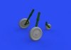 Eduard 632183 Bf 109G-4 wheels REVELL 1/32