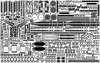 Pontos 35026FN USS BB-63 Missouri 1945 Detail Up Set (Teak tone stained wooden deck) (1:350)