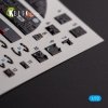 KELIK K72136 AVRO VULCAN B.2 Rear cockpit - interior 3D decals for Airfix kit 1/72