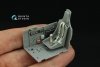 Quinta Studio QD32208 P-40F WarHawk 3D-Printed coloured Interior on decal paper (Trumpeter) 1/32