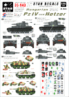 Star Decals 35-943 Hungarian PzKpfw IV and Hetzer 1/35