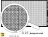 Aber S-25 Net with hexagonal mesh 1,5 x 1,4 mm