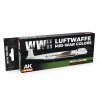 AK Interactive RCS102 WWII Luftwaffe Mid-War Colors 8x17ml
