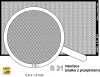 Aber S-21 Net with interlaced mesh 0,6 x 1,5 mm